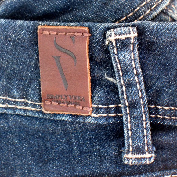 Simply Vera Wang Skinny Ankle Mid Rise Tag Sz 6S - Picture 6 of 6